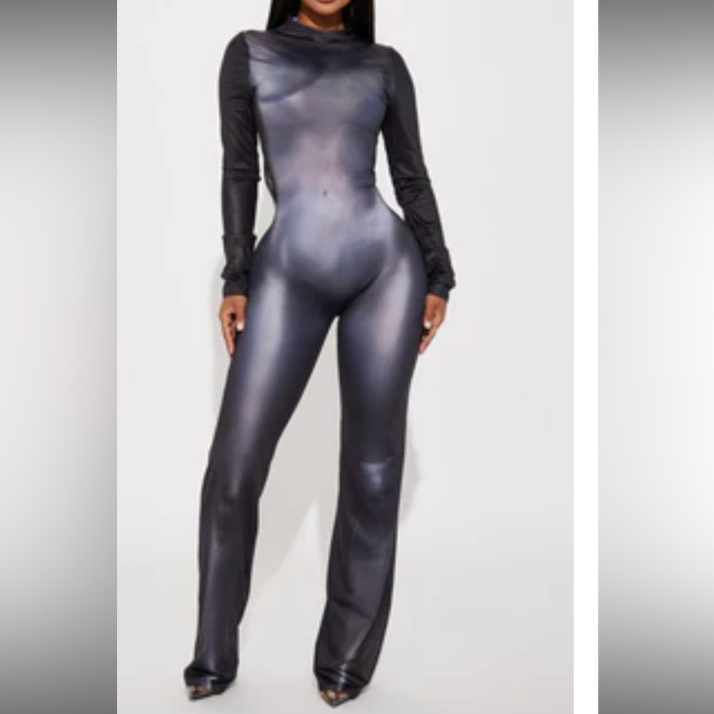 Body impression jumpsuit